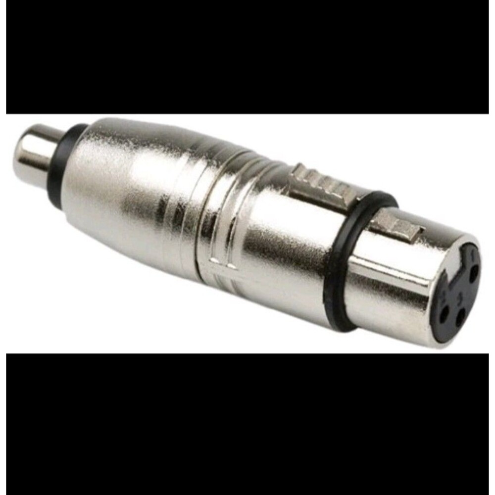 NEW - Hosa GXF-132 - Female RCA to Female 3-Pin XLR Adapter - BRAND NEW